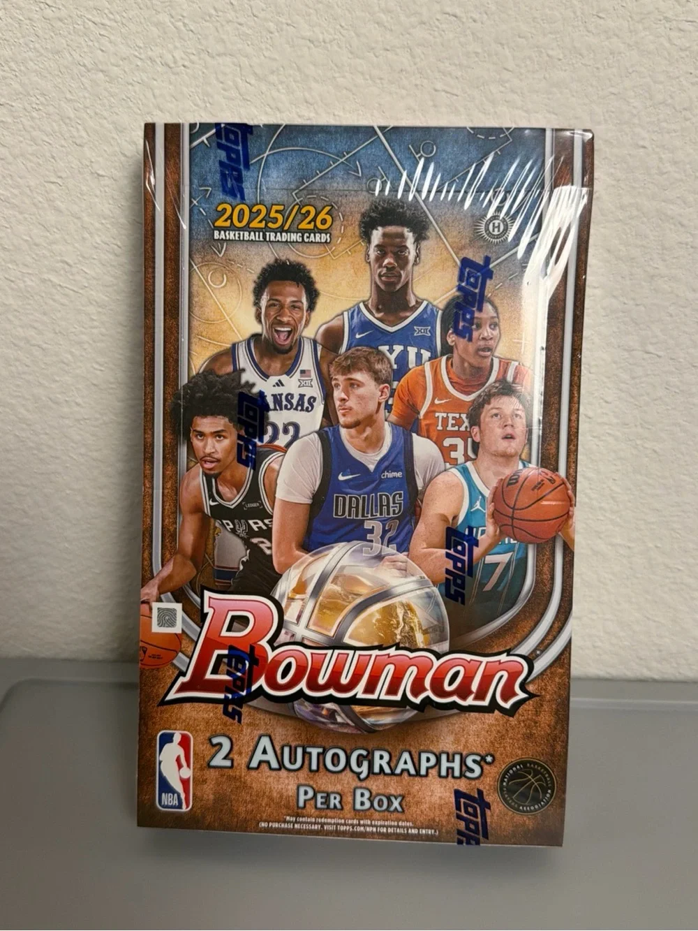 2025/26 Bowman Basketball Hobby Box (Factory Sealed)